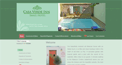 Desktop Screenshot of casaverdeinn.com.mx